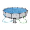 Keretes kerti medence 366 x 76 cm 9 az 1-ben Bestway 56416