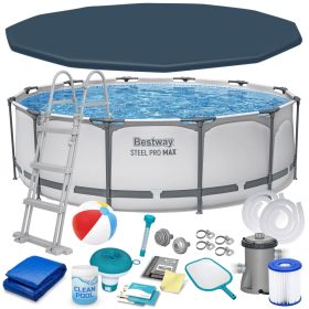 Keretes kerti medence 366 x 100 cm 17 az 1-ben Bestway 56418