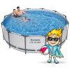 Keretes kerti medence 366 x 100 cm 17 az 1-ben Bestway 56418