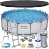 Keretes kerti medence 457 x 122 cm 11 az 1-ben Bestway 56438