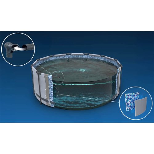 Keretes kerti medence 457 x 122 cm 11 az 1-ben Bestway 56438