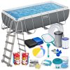 Keretes kerti medence 404 x 201 x 100 cm 18in1 Bestway 56441