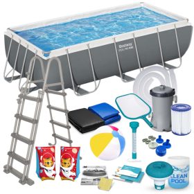 Keretes kerti medence 404 x 201 x 100 cm 18in1 Bestway 56441