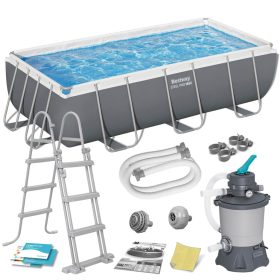   Keretes kerti medence 404 x 201 x 100 cm 10 az 1-ben 56442 Bestway