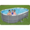 Keretes kerti medence 488 x 305 x 107 cm 12 az 1-ben Bestway 56448