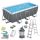Keretes kerti medence 412 x 201 x 122 cm 10 az 1-ben BESTWAY 56457N