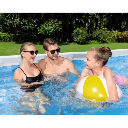 Keretes kerti medence 412 x 201 x 122 cm 10 az 1-ben BESTWAY 56457N