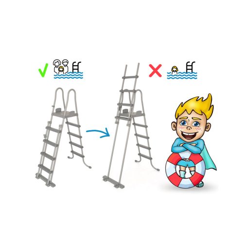 Keretes kerti medence 412 x 201 x 122 cm 10 az 1-ben BESTWAY 56457N