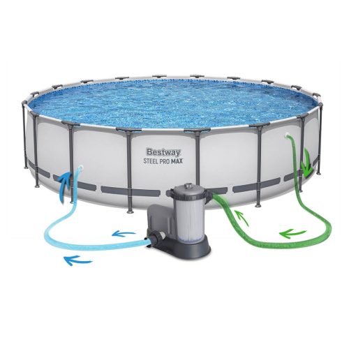 Keret Kerti medence 549 x 122 cm 11 az 1-ben Bestway 56462