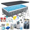 Keretes kerti medence 549x274x122cm 17in1 Bestway 56466N