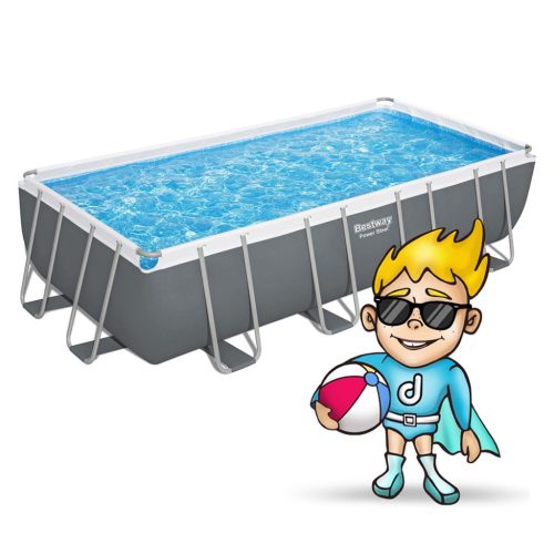 Keretes kerti medence 549x274x122cm 17in1 Bestway 56466N