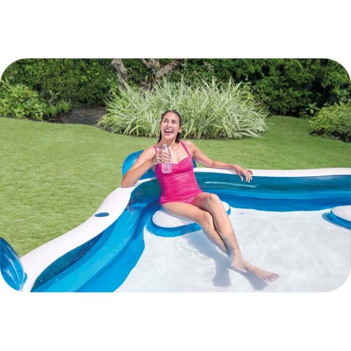 Felfújható medence ülésekkel 229 x 229 x 66 cm INTEX 56475