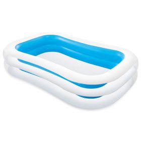   Négyszögletű felfújható medence 262 x 175 x 56 cm INTEX 56483