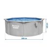 Basen ogrodowy panelowy całoroczny 366 x 122 cm 13w1 Bestawy 56574