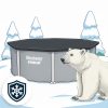 Basen ogrodowy panelowy całoroczny 366 x 122 cm 13w1 Bestawy 56574