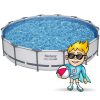 Keretes kerti medence 427 x 84 cm 10in1 Bestway 56595