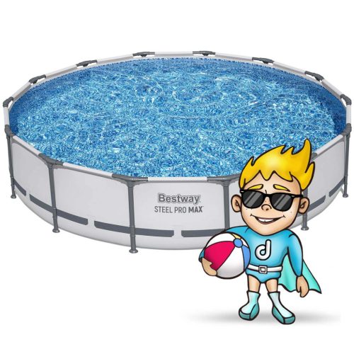 Keretes kerti medence 427 x 84 cm 10in1 Bestway 56595