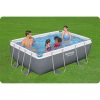 Keretes kerti medence 282 x 196 x 84 cm 16 az 1-ben Bestway 56629N