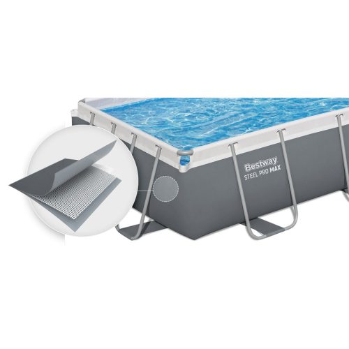 Keretes kerti medence 282 x 196 x 84 cm 10 az 1-ben Bestway 56629N
