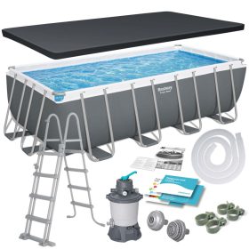   Keretes medencekert 488 x 244 x 122 cm 11 az 1-ben Bestway 56671N