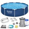 Keretes kerti medence 305 x 76 cm 8 az 1-ben Bestway 56679