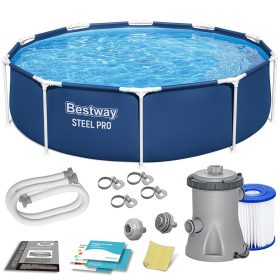 Keretes kerti medence 305 x 76 cm 8 az 1-ben Bestway 56679