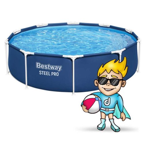 Keretes kerti medence 305 x 76 cm 8 az 1-ben Bestway 56679