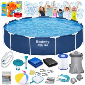 Keretes kerti medence 366 x 76 cm 16 az 1-ben Bestway 56681