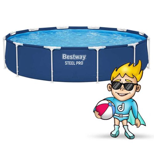 Keretes kerti medence 366 x 76 cm 7 az 1-ben Bestway 56681