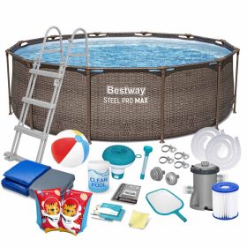 Keretes kerti medence 366 x 100 cm 18in1 Bestway 56709