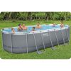 Keretes kerti medence 549 x 274 x 122 cm 12 az 1-ben Bestway 56710