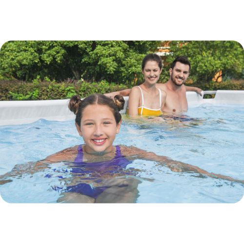 Keretes kerti medence 404 x 201 x 100 cm 18 az 1-ben Bestway 56721