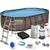 Keretes kerti medence 488 x 305 x 107 cm 12 az 1-ben Bestway 56946