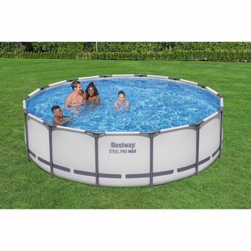 Keretes kerti medence 427 x 107 cm 19 az 1-ben Bestway 56950