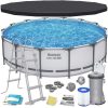 Keretes kerti medence 427 x 107 cm 11 az 1-ben Bestway 56950