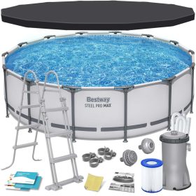 Keretes kerti medence 427 x 107 cm 11 az 1-ben Bestway 56950