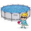 Keretes kerti medence 427 x 107 cm 11 az 1-ben Bestway 56950