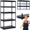 Fém raktári polc 183 x 90 x 45 cm Humberg HR-700 fekete