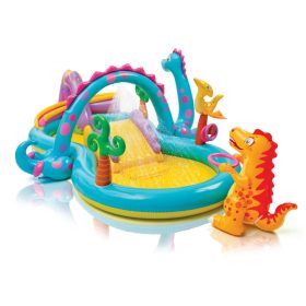   Felfújható játszótér Dinoszauruszok 333 x 229 x 112 cm INTEX 57135
