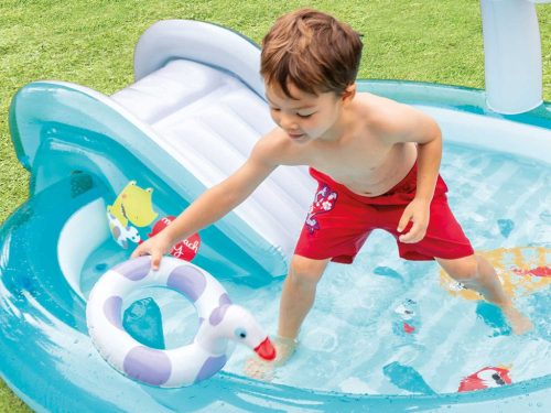 Krokodil játszótér 201x170x84 cm Intex 57165