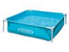Mini keretes medence gyerekeknek, türkiz, 122 x 122 x 30 cm INTEX 57173