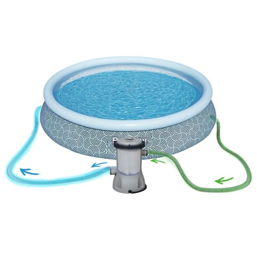 Kerti bővítőmedence 457 x 107 cm 18 az 1-ben Bestway 57372