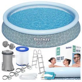   Kerti bővítőmedence 457 x 107 cm 11 az 1-ben Bestway 57372