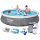 Bővítő kerti medence 396 x 84 cm 9in1 Bestway 57376