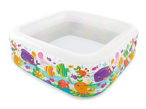 Felfújható medence Akvárium 159 x 159 x 50 cm INTEX 57471