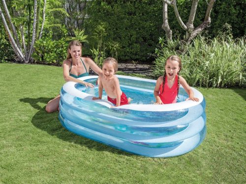 Felfújható medence, ovális 163 x 107 x 46 cm INTEX 57482