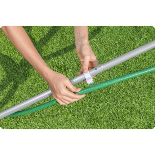 Medencetisztító készlet, 167 cm-es pálca + porszívó + Bestway 58013 háló