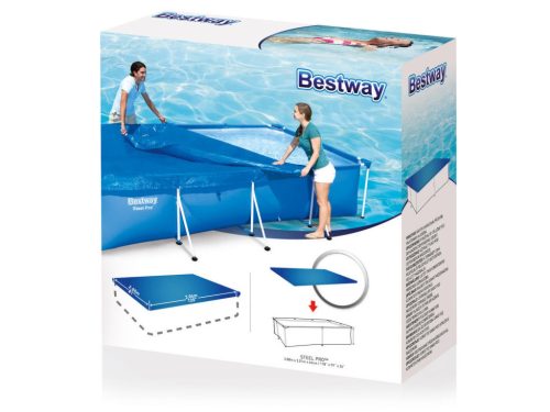 Fedő vázas medence 300 x 201 cm Bestway 58106