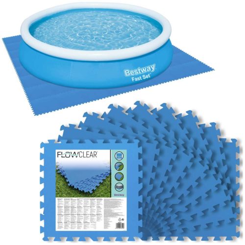 Habszivacs kirakószőnyeg medencéhez 50 x 50 cm 9 db Bestway 58220
