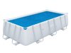 Napelemes burkolat medencékhez 404 x 201 cm Bestway 58240